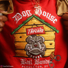 Load image into Gallery viewer, FTT DOG HOUSE BAIL BONDS REFLECTIVE HOODIE