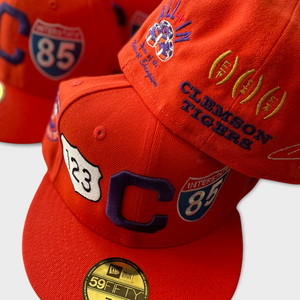 From The Threads Custom Clemson Fitted